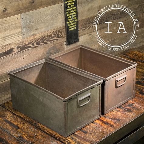 steel storage box small|industrial metal storage boxes.